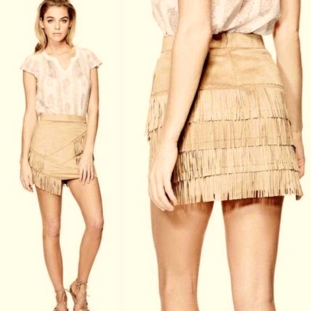 Guess Suede Fringe Mini 🤠